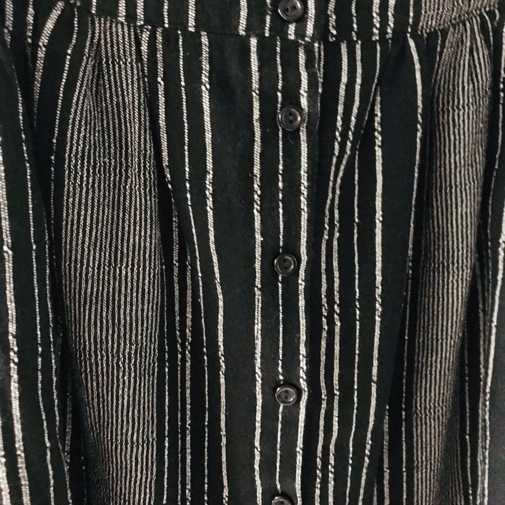 striped skirt